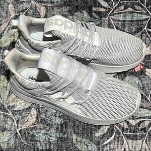 adidas Light Gray Athletic Shoes